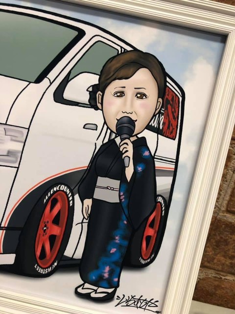 愛車イラスト屋さんとの出会い カズキオートスタッフブログ