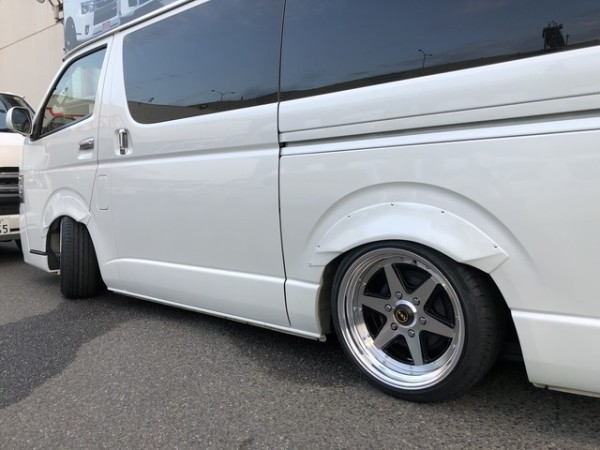 esb オーバーフェンダー ハイエース 汎用オーバーフェンダー VSサイズ