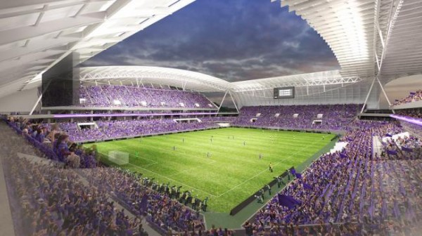 サンフレッチェ広島 新スタジアム 基本設計完成を報告 約30 000の座席 全体開業は24年を予定 Jとfの歩き方