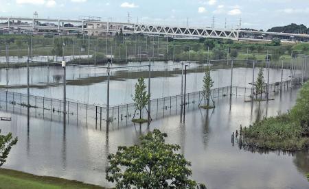 横浜ｆマリノス 練習場が台風で水没 クラブ関係者 マリノスタウンではなかった Jとfの歩き方