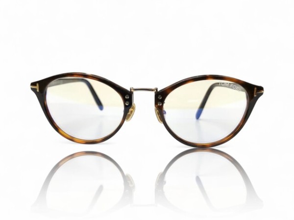 トムフォードTF5728DB+セイコーパシュートCV-Xネオ遠近両用レンズ