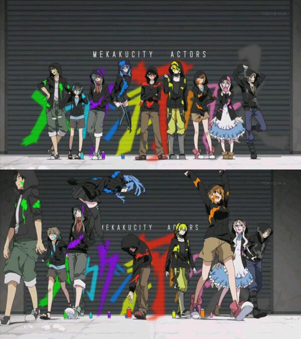 カゲロウプロジェクト メカクシティーアクターズ １話感想なんかよくわからないがエネが可愛い アニ めに