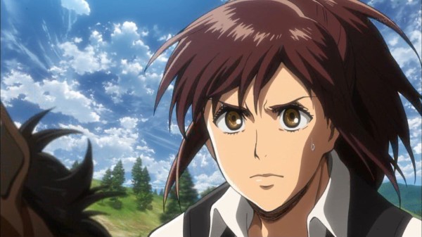 進撃の巨人 27話 感想 サシャ奮戦 中途半端な大きさの巨人も怖いな あにばこ