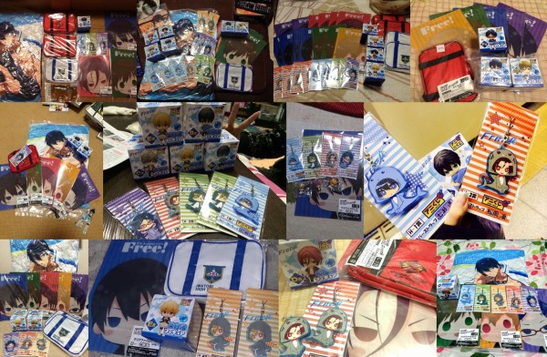 Free! アニくじ ラストアニくじ賞 フィギュアセット（Free