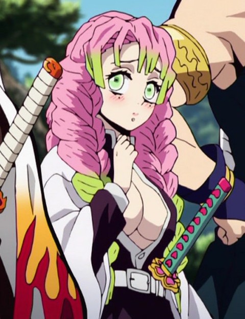 鬼滅の刃 アニメになると恋柱の隊服やばさが際立つ ねいろ速報さん