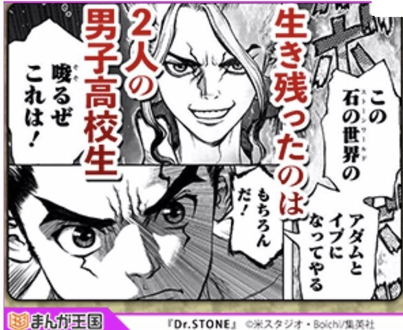 Dr Stone 南米までたどり着いたのに話題にならない ねいろ速報さん