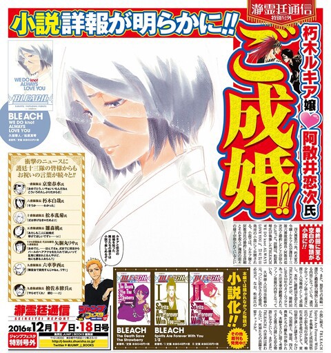 Bleach 朽木ルキアと阿散井恋次ご成婚 ねいろ速報さん