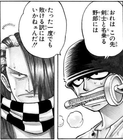ワンピース ゾロ 剣士と名乗る野郎には一度でも負けるわけにはいかねェ ねいろ速報さん