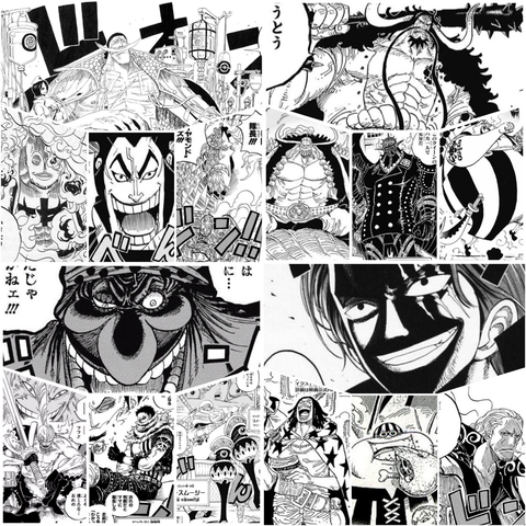 ワンピース 四皇最高幹部 どいつもキャラが濃い 画像 ねいろ速報さん