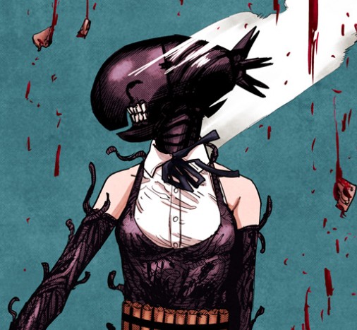 チェンソーマン ボム 爆弾の悪魔 頭部 ボム, #イラスト#チェンソーマン