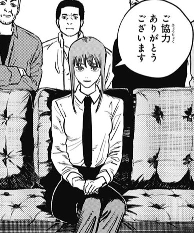 チェンソーマン 33話 感想 マキマのにらみつける強い ねいろ速報さん