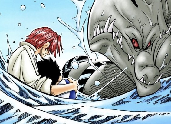 悲報 ワンピース一話と最新話に出る回想のシャンクスが別人だと話題に ねいろ速報さん