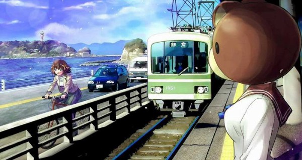 南鎌倉高校女子自転車部 第2話 鎌倉探索にgo キャプ感想 アニメキャプチャ情報局