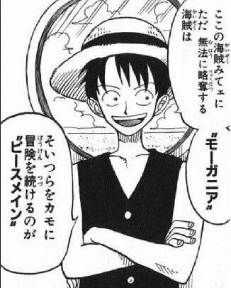 Onepiece ワンピース ルフィ 略奪しません 殺人しません 酒飲みません タトゥーないです これｗｗｗｗｗ アニメまとめ