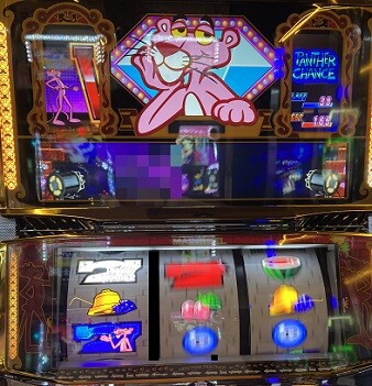 Pink Panther TYPE-A パチスロ 14/175☆スロット実機 ピンクパンサー Pink Panther TYPE-A 山佐