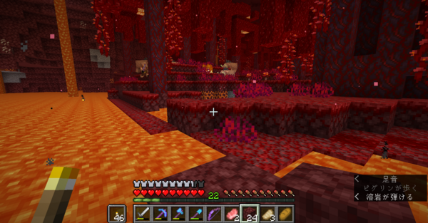 マイクラ 37 ネザー要塞を探しに その1 どうやら多趣味のようでして