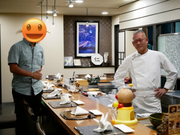 伏見 和風ﾌﾚﾝﾁﾚｽﾄﾗﾝ 仁 仁さんありがとうございました Antonグダグダ備忘録