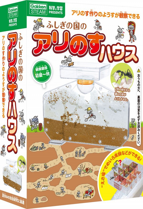 新発売！「ふしぎの国のアリのすハウス」 : ありんこ日記 AntRoom