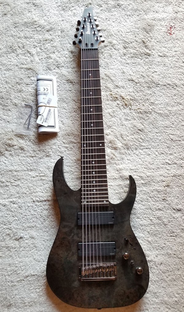 9弦ギター Ibanez RG9PB : アンツァンドカーメラズ