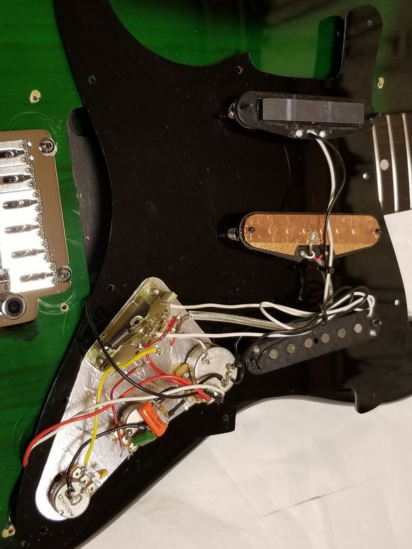 SELDER ST-16(3号)ピックアップとその周辺回路の交換 : アンツァンド SELDER ST-16(3号)ピックアップとその周辺回路の交換 : アンツァンド