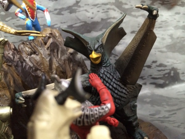 ウルトラセブン ジオラマフィギュア : 蒼色全開