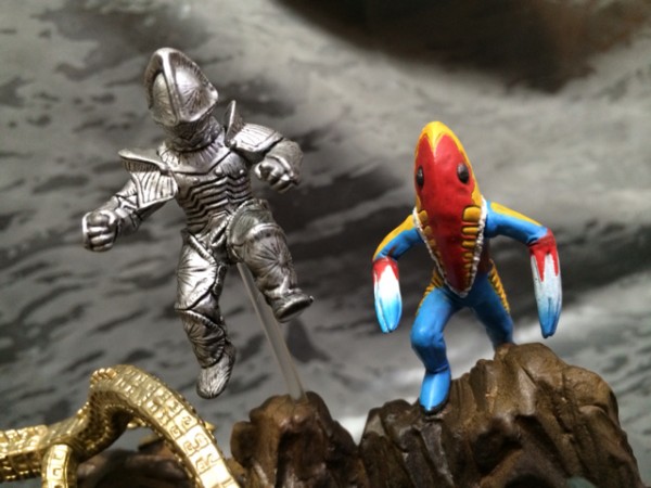 ウルトラセブン ジオラマフィギュア : 蒼色全開
