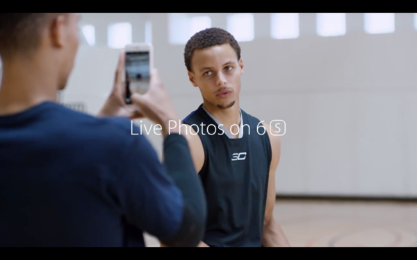 Apple 新しいiphone 6s Tv Cm Half Court を公開 Nba選手ステフィン カリー登場 Live Photos機能を紹介 10 27 Apple Brothers Loves Mac