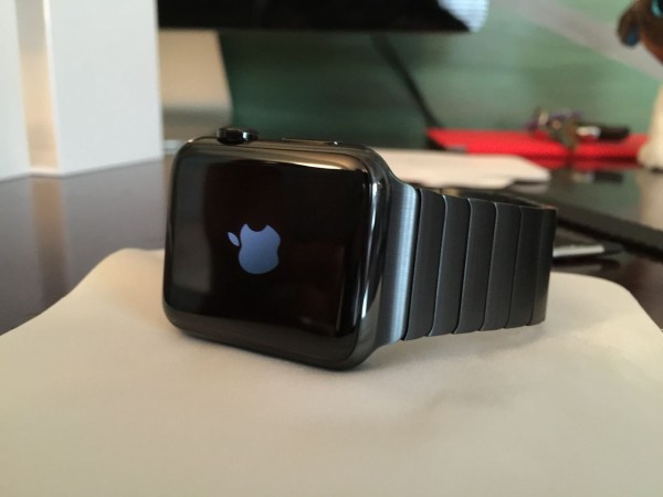 即日発送即日発送apple Watch リンクブレスレット ブラック 金属ベルト