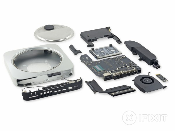 iFixit】1.4GHzデュアルコアCore i5搭載のMac mini (Late 2014) の分解
