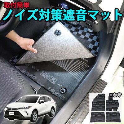 ハリアー80系 ノイズ対策遮音マット発売しました！ : AQUA日記