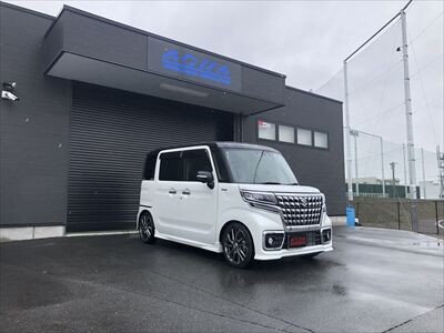 スペーシアカスタム ダウンサス取付 : AQUA日記