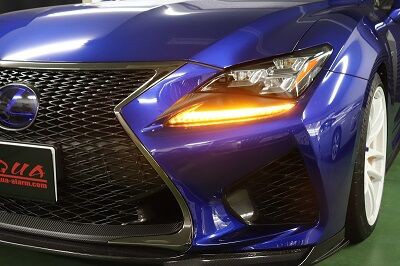 レクサスｒｃ ｆ シーケンシャルウインカー完成 Aqua日記