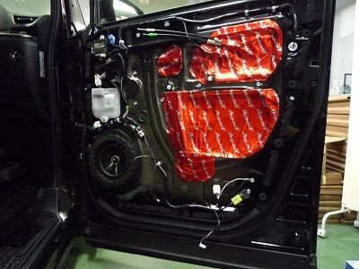 ヴェルファイア ツイーター埋め込み加工 : AQUA日記