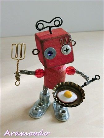 お料理ロボット 目玉焼き君 aramoodo 雑記