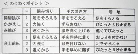 ５年 跳び箱運動 ゲンタの授業ポートフォリオ