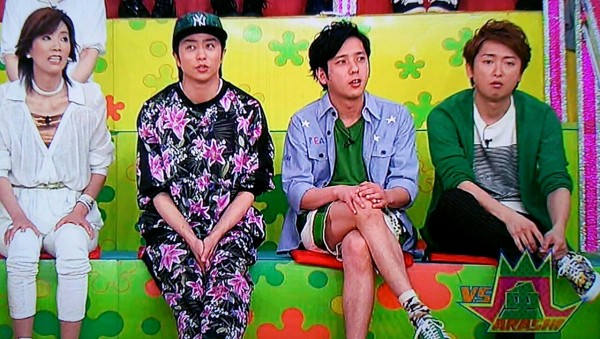花柄の翔くんとニノのｖｓ嵐 櫻井翔と七色の嵐フルな日々