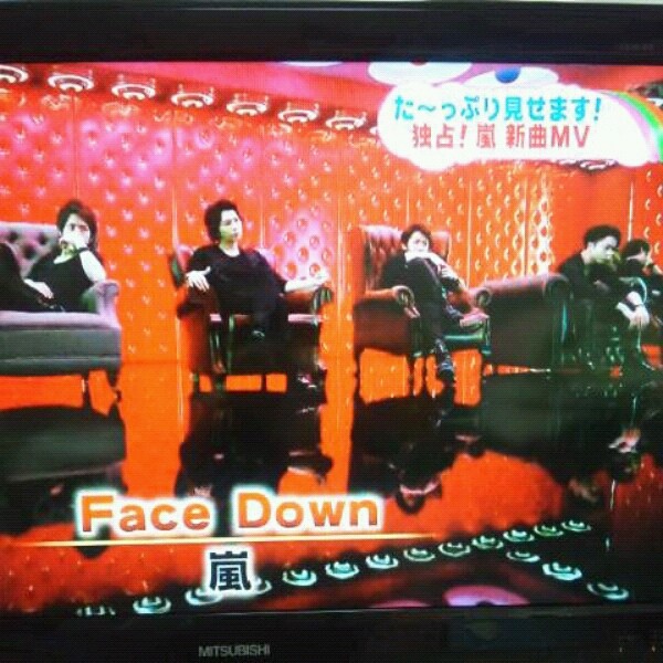 めざましの Face Down Mvっ 嵐 N Roll