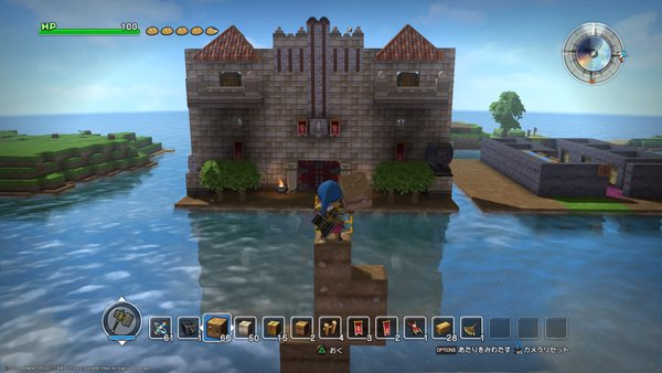 ドラクエビルダーズ 凄すぎ建築42 ハリボテのお城 メルキドの街に出来た怪しいお店 Dqb Ps5速報