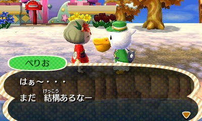 とびだせどうぶつの森プレイ日記27 年末年始 ぱ とつ ゲームめも