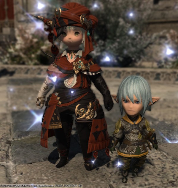 FF14 オルシュファンのマメットをもらいましたヾ(〃^∇^)ﾉ レベル60