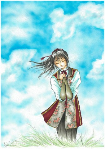 コピック塗り 薄桜鬼 初秋 アナログイラスト 有仙堂 Arisendou アナログイラスト置場