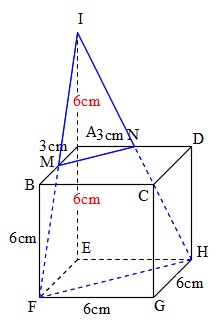 Mathematics 立体の切断 高校入試に出る難しい問題 働きアリ