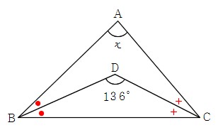 Math 平行と合同 角の二等分線と角度 働きアリ