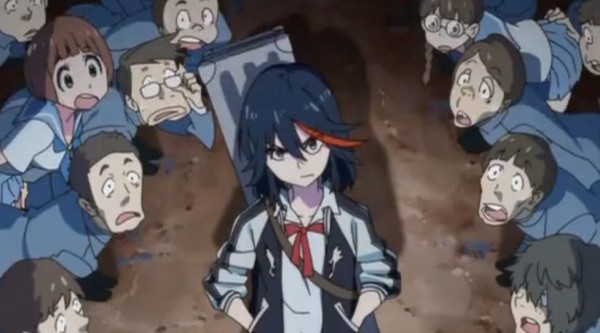 キルラキル 第1話 あざみのごとく棘あれば 感想 ノリはグレンよりパンストに近いな オタクの向こう側