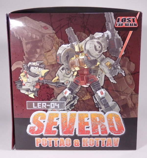 FANS PROJECT LER-04 Severo グリムロック 未使用 箱痛 FANS PROJECT LER-04 Severo Lost Exo-Realm Throne Set グリム