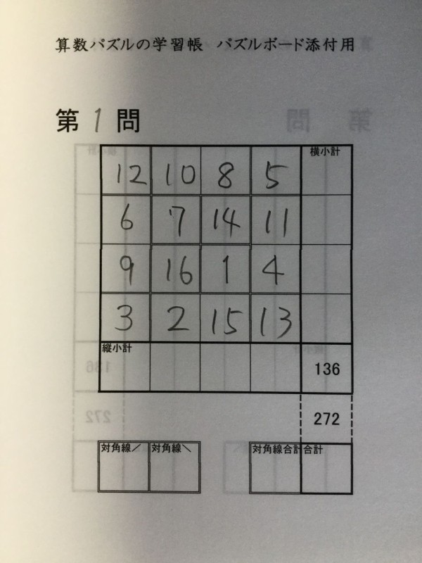 リーマン予想証明後の数学３３ １６マス計算 算数ドリル 満点 パズルで魔方陣の不思議体験 発想力教育研究所 素数誕生のメカニズム