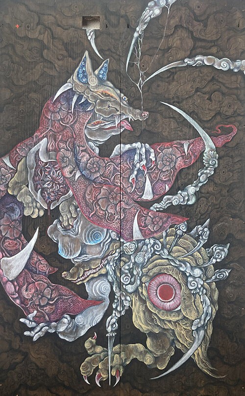 星と木しと・Oka Yuka・上原真衣 三人展『物怪の幸 祇園』 : He