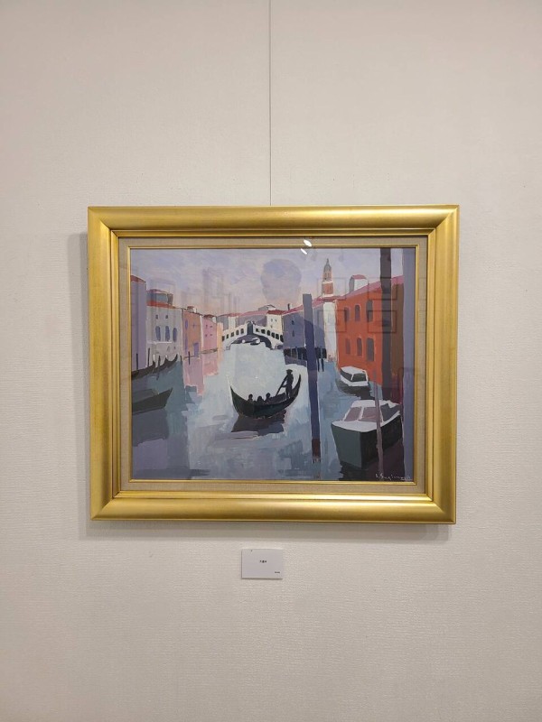 1F 杉村 勇 滞欧作品展 : アート カゲヤマ・画材・額縁・画廊