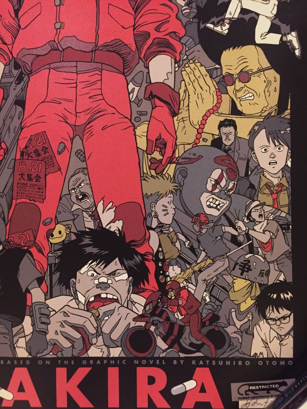 AKIRA　ポスター アキラ 映画ポスター AKIRA US版 24×36インチ (61×91.5cm) of2