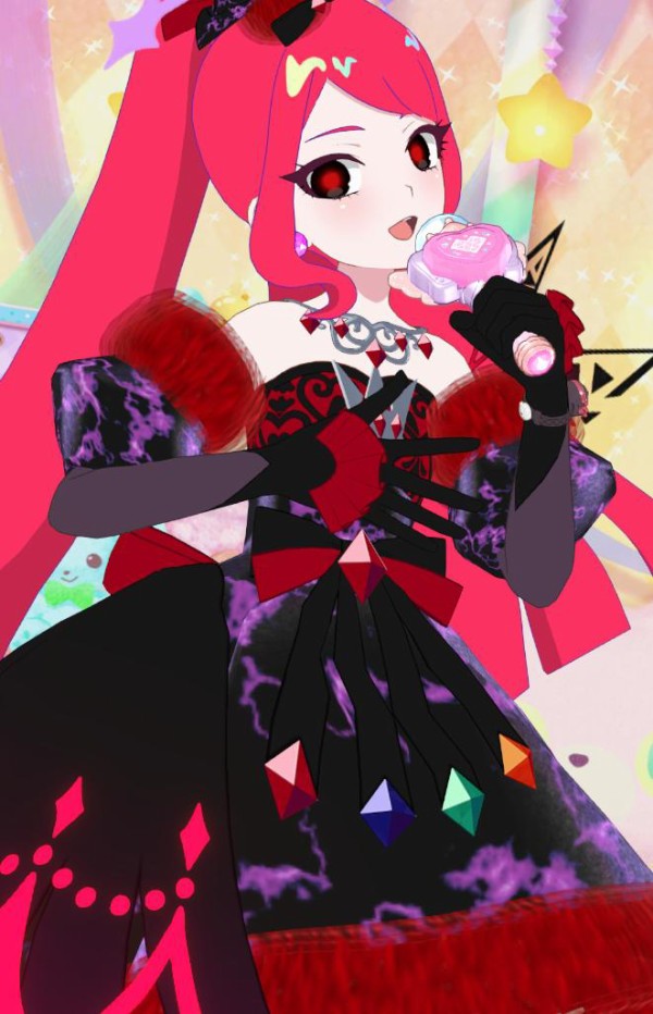 ひみつのアイプリ 6弾 ダークカルテットスター チェックメイトシルバー